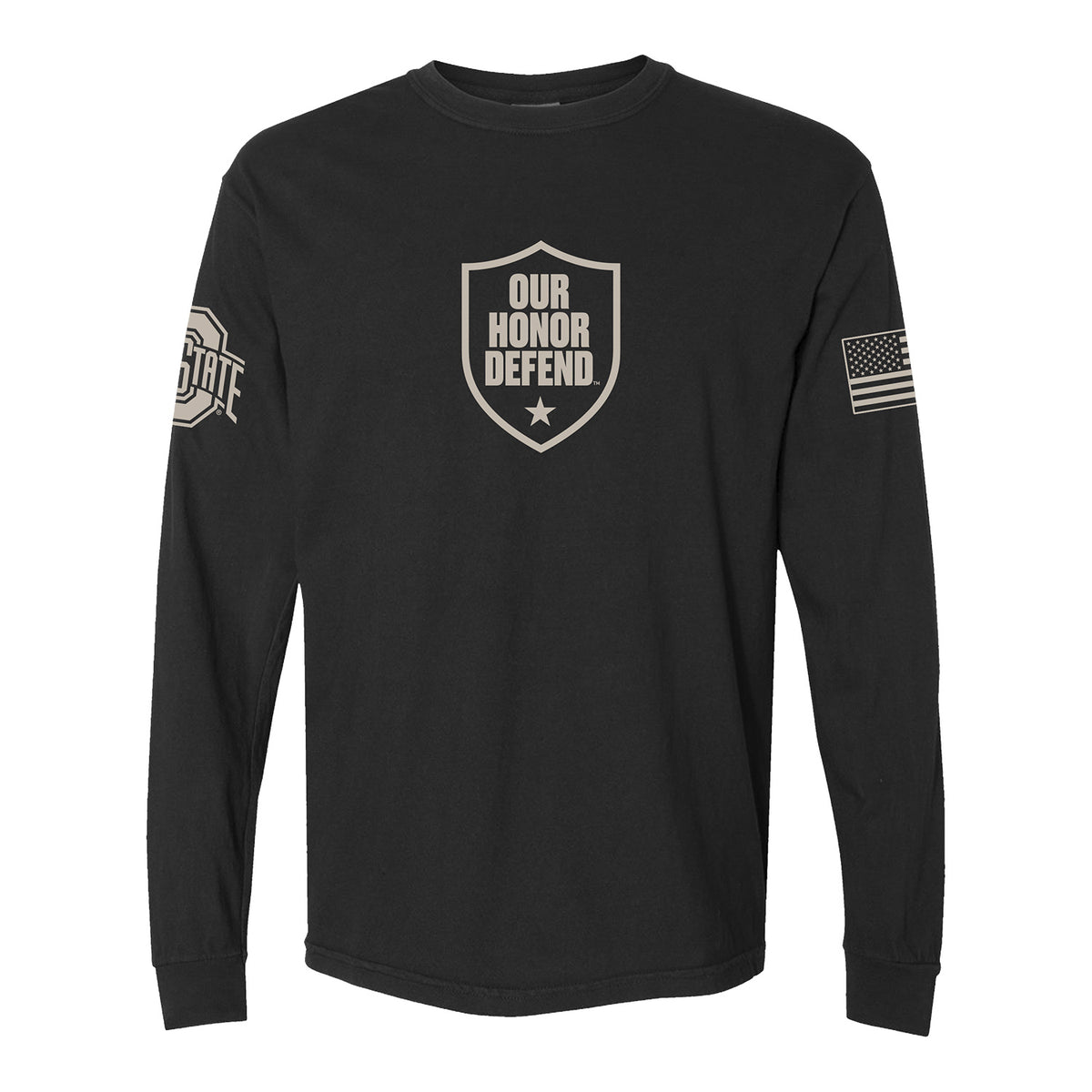 Ohio State Buckeyes OHD Eagle Long Sleeve Tee