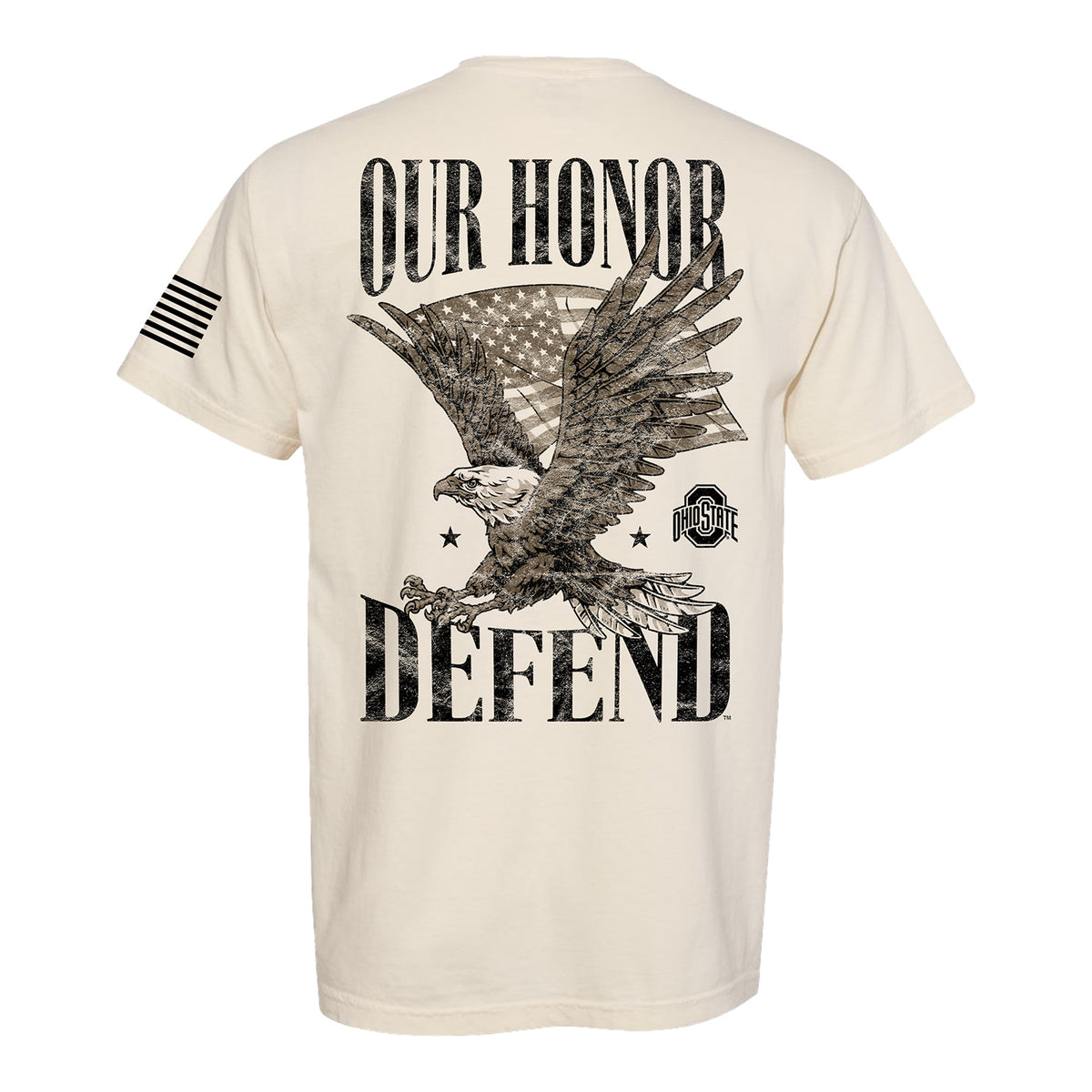 Ohio State Buckeyes OHD Shield & Eagle T-Shirt