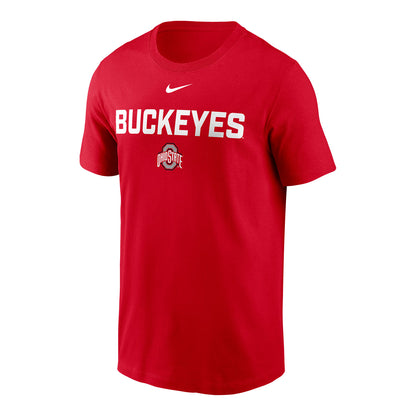 Ohio State Buckeyes Nike Buckeye Leaf T-Shirt - Front View