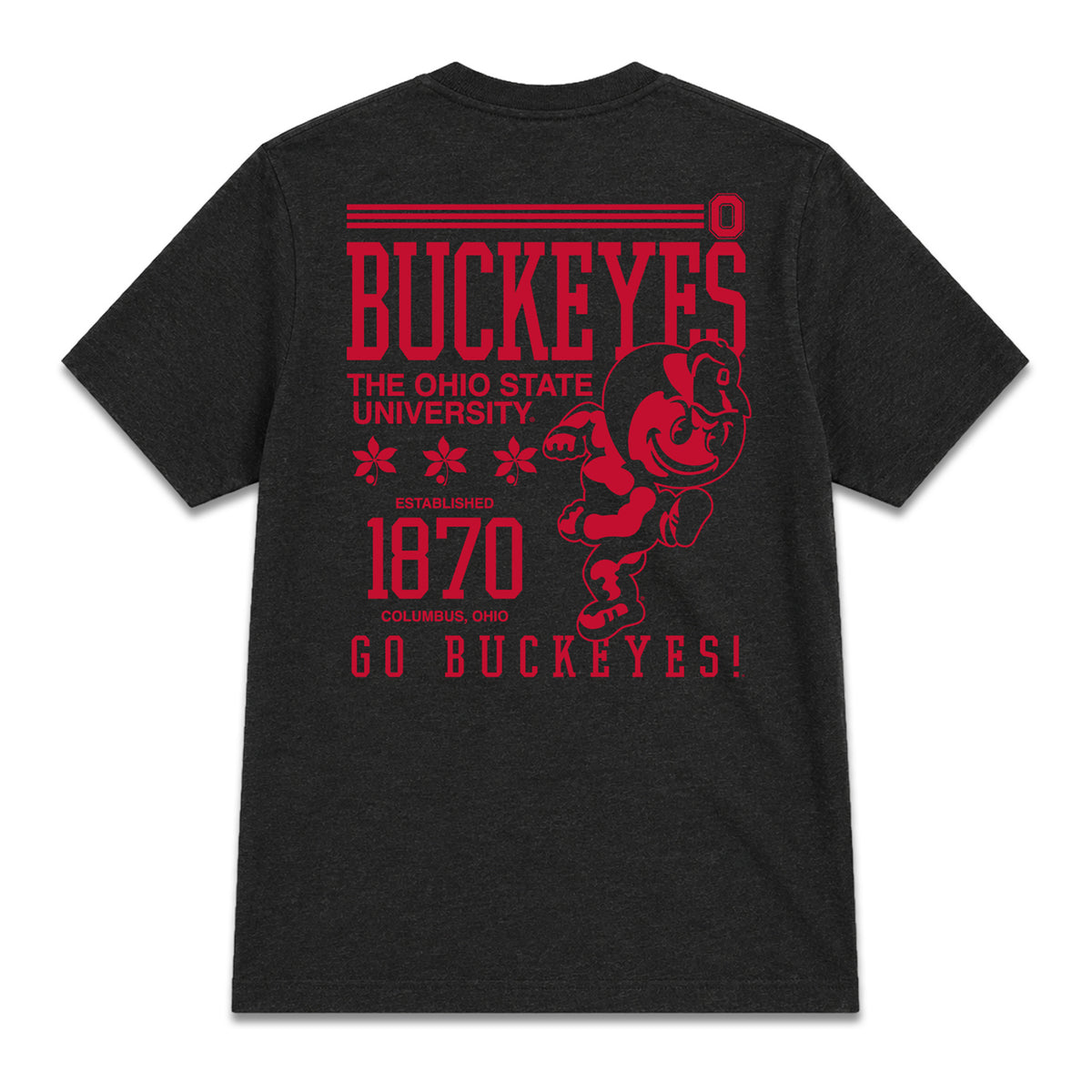 Ohio State Buckeyes Brutus Pride T-Shirt - Back