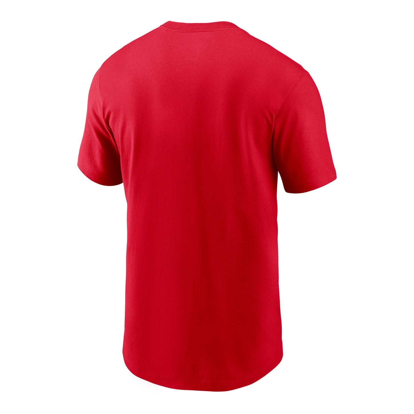 Ohio State Buckeyes Nike Fast Break Basketball Scarlet T-Shirt - Back View