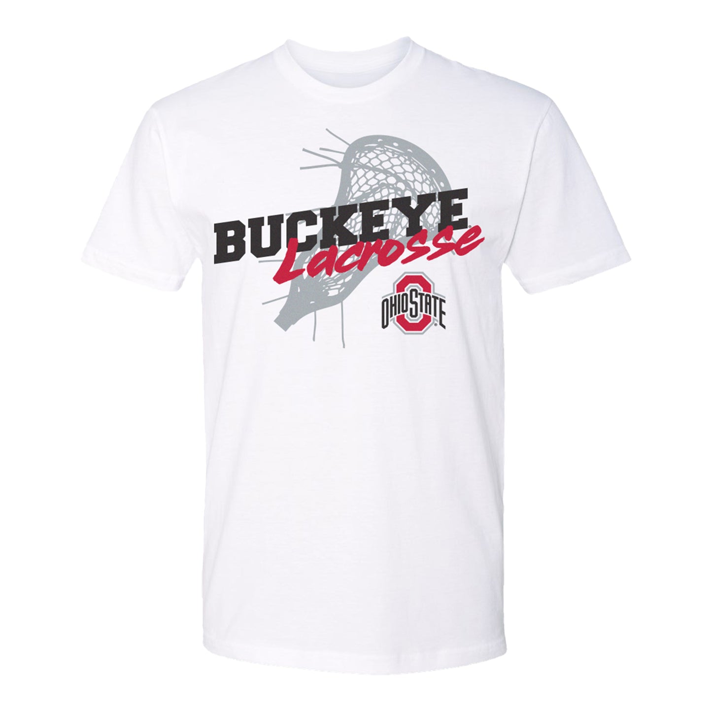 Ohio State Buckeyes Lacrosse Splash T-Shirt- Front View