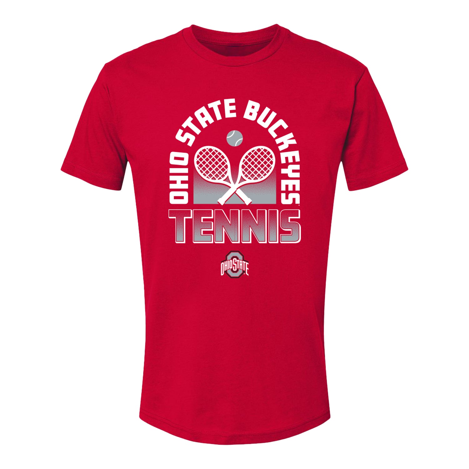 Ohio State Buckeyes Tennis Scarlet T-Shirt