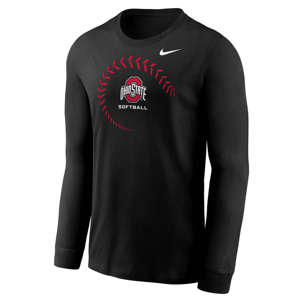 Ohio State Buckeyes Nike Softball Laces T-Shirt – Shop OSU Buckeyes