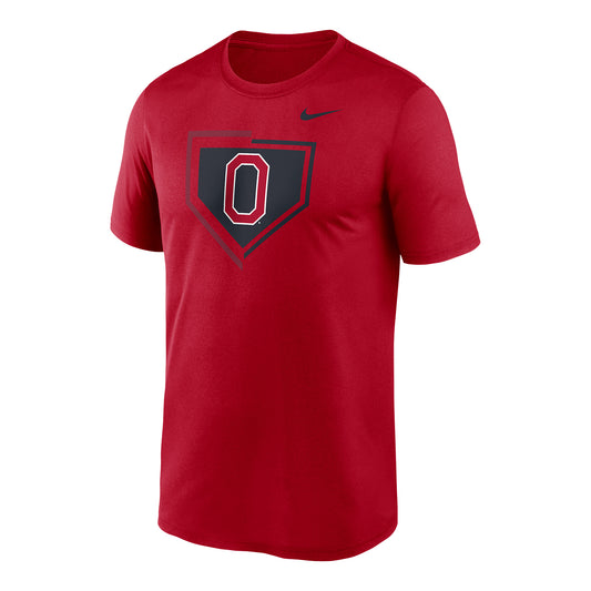 Ohio State Buckeyes Nike Baseball Diamond T-Shirt - Front
