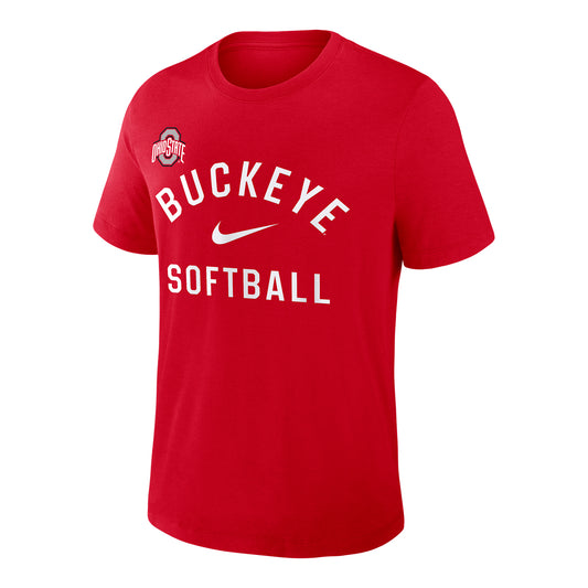 Ohio State Buckeyes Nike Softball T-Shirt - Front