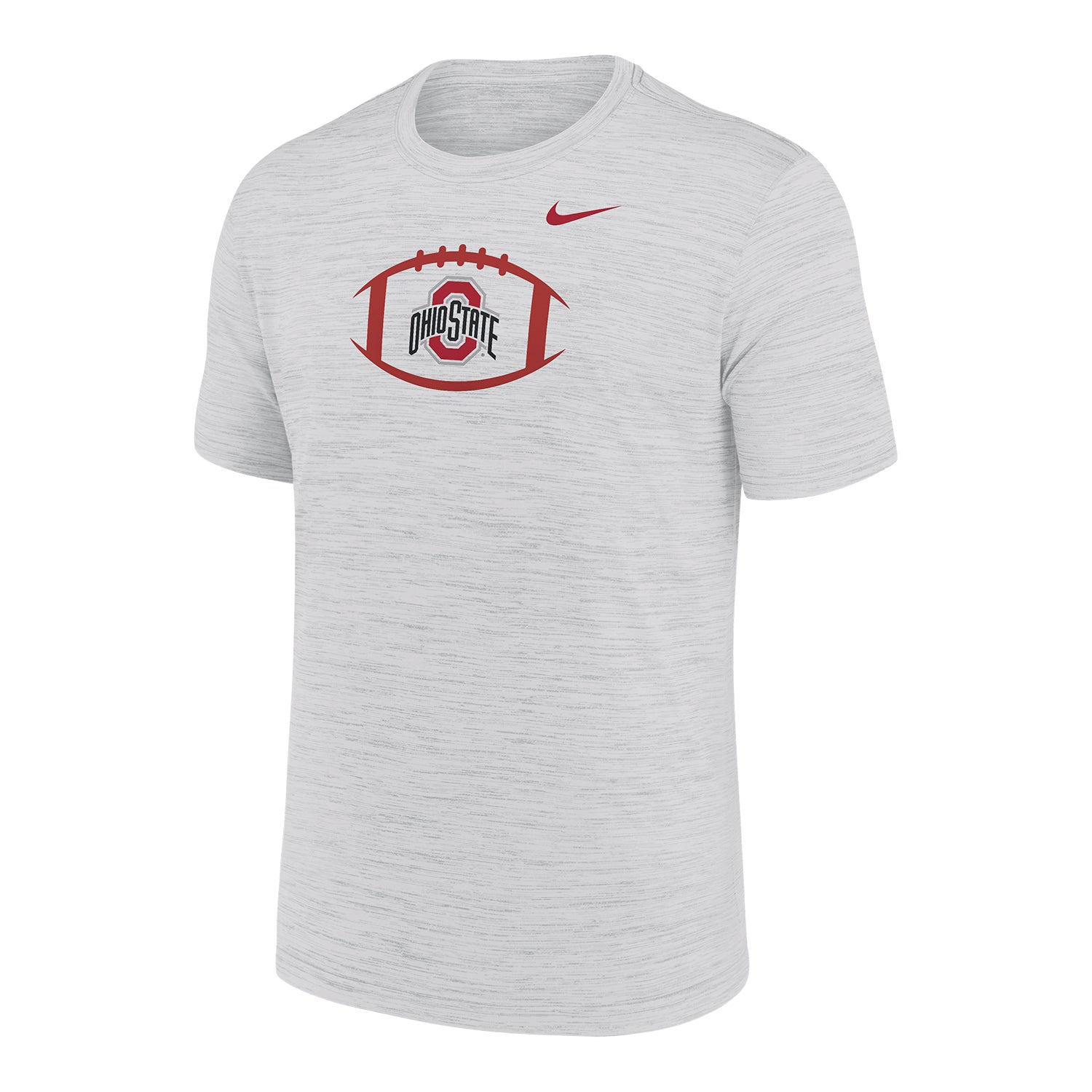 Ohio State Buckeyes Nike Velocity Football T-Shirt - Front