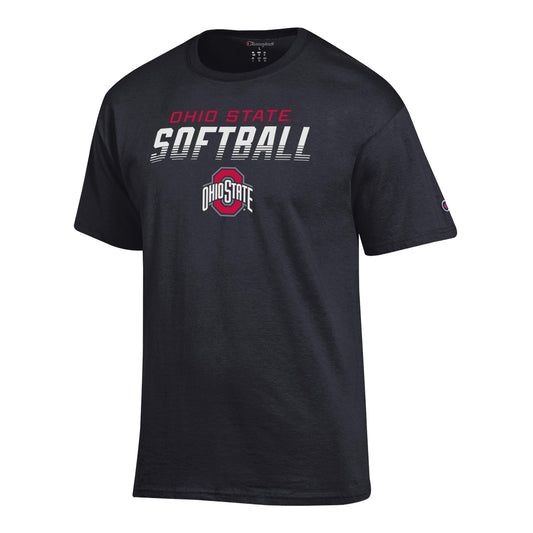 Ohio State Buckeyes Baseline Softball T-Shirt - Front
