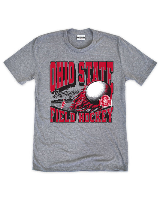Ohio State Buckeyes Field Hockey Fireball Tee - Front View