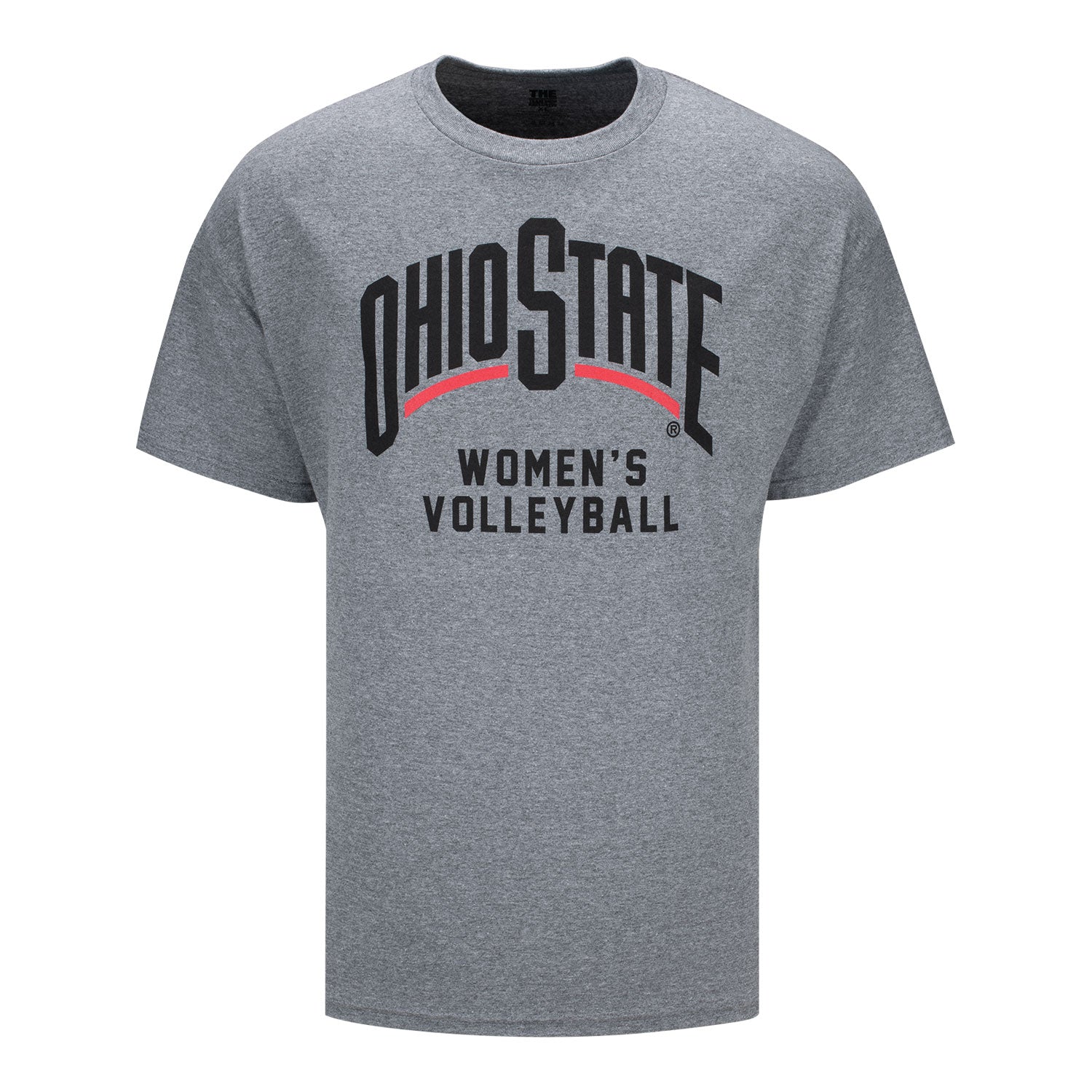 Ohio State Buckeyes Women's Volleyball Gray T-Shirt - Front View