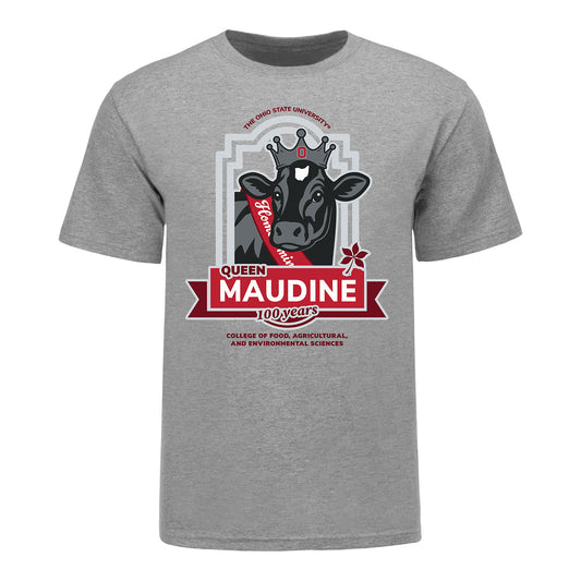Ohio State Buckeyes Queen Maudine Homecoming T-Shirt - Front