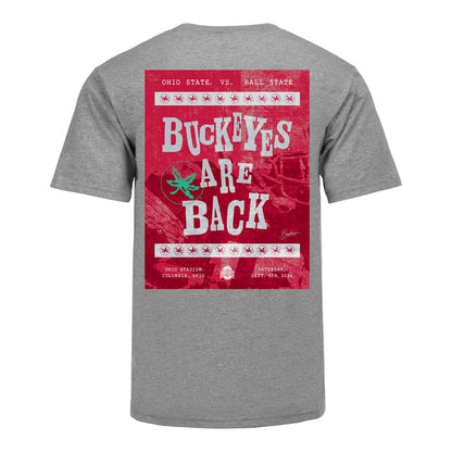 Ohio State Buckeyes vs Ball State 2026 Program T-Shirt
