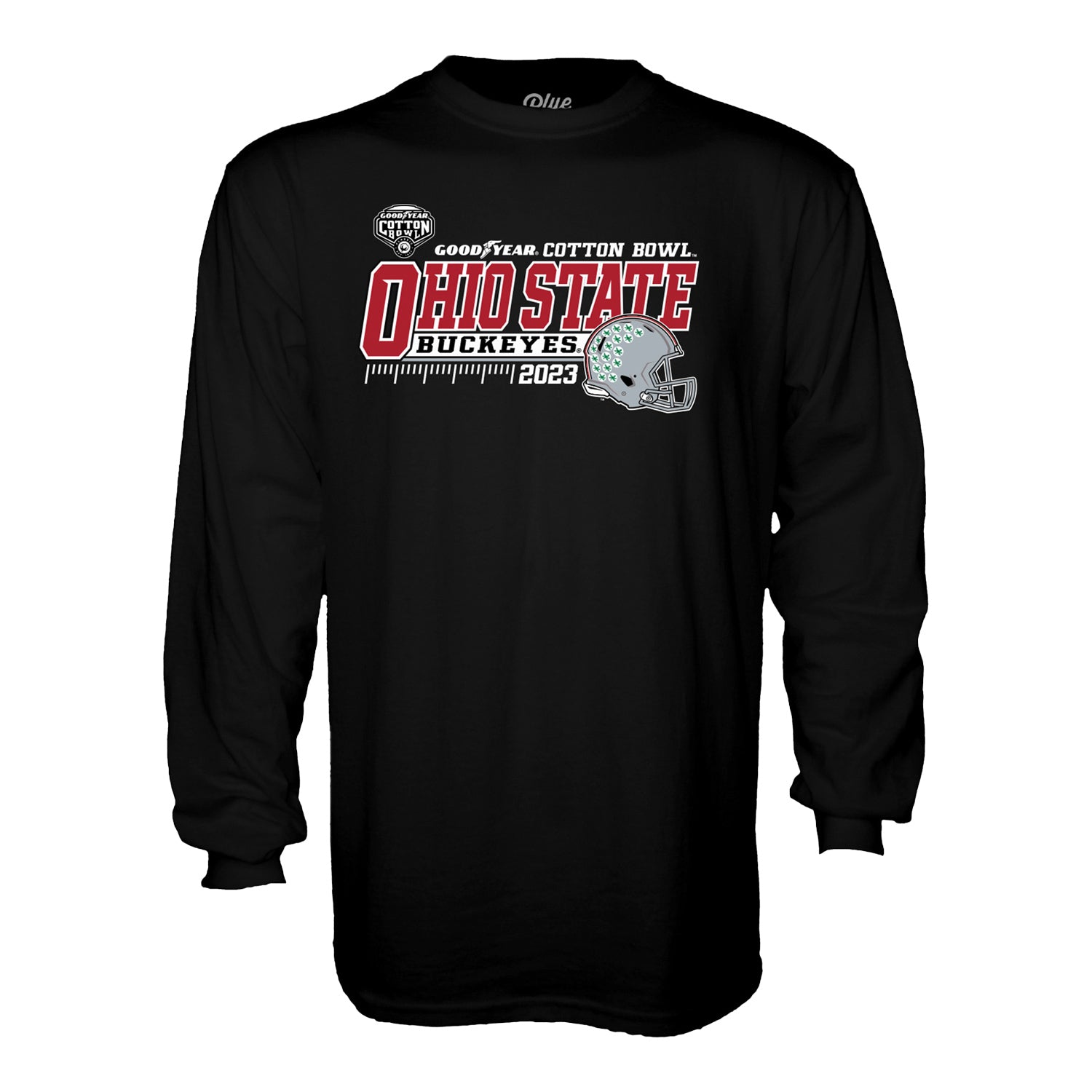 Ohio State Buckeyes 2023 Cotton Bowl™ Black Long Sleeve T-Shirt | Shop ...