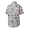 Ohio State Buckeyes Performance Tropical Gray Woven - In Gray - Back View