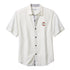 Ohio State Buckeyes Coconut Point Palm Vista White Woven - In White - Front View