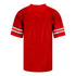 Ohio State Buckeyes Personalized Scarlet Retro Jersey - In Scarlet - Blank Back View