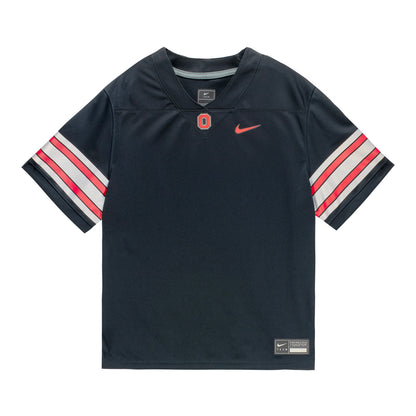 Men's Ohio State Buckeyes Personalized Nike Black Game Jersey