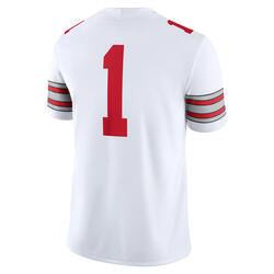 Ohio State Buckeyes Nike Football Game #1 Away Jersey - Back