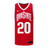 Ohio State Buckeyes Nike Women's Basketball Student Athlete #20 Diana Collins Scarlet Jersey - Front View