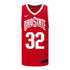 Ohio State Buckeyes Nike Women's Basketball Student Athlete #32 Cotie McMahon Scarlet Jersey - Front View