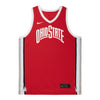 Ohio State Buckeyes Nike Personalized Basketball Jersey - Front View