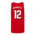 Ohio State Buckeyes Nike Basketball Student Athlete #12 Evan Mahaffey Scarlet Jersey - Back View