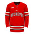 Ohio State Buckeyes Nike Hockey Jersey - In Scarlet - Front View