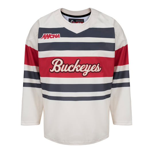 Ohio State Buckeyes Exclusive Pro Sports Alternate Women's Hockey Jersey - Front View