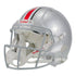 Ohio State Buckeyes Riddell Speed Authentic Helmet - In Gray - Angled Left View