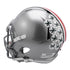 Ohio State Buckeyes Replica Speed Helmet - In Gray - Back Angled Left View