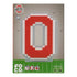 Ohio State BRXLZ "O" Puzzle - Front View