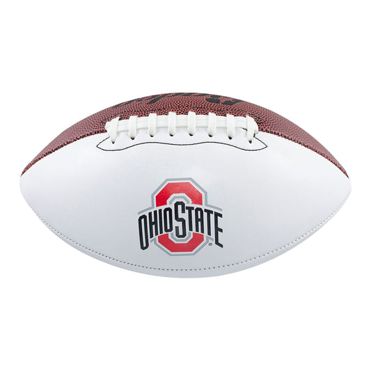 Ohio State Buckeyes Autograph Football - Front View