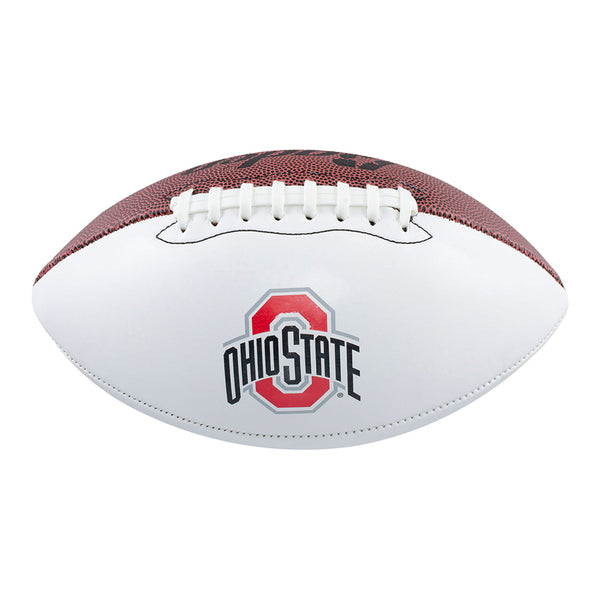 Ohio State Buckeyes Autograph Football - Front View