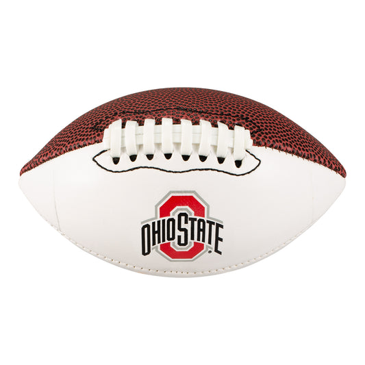 Ohio State Buckeyes Mini Football - Front View