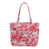 Ohio State Buckeyes Rain Garden Tote Bag - In Scarlet - Front View