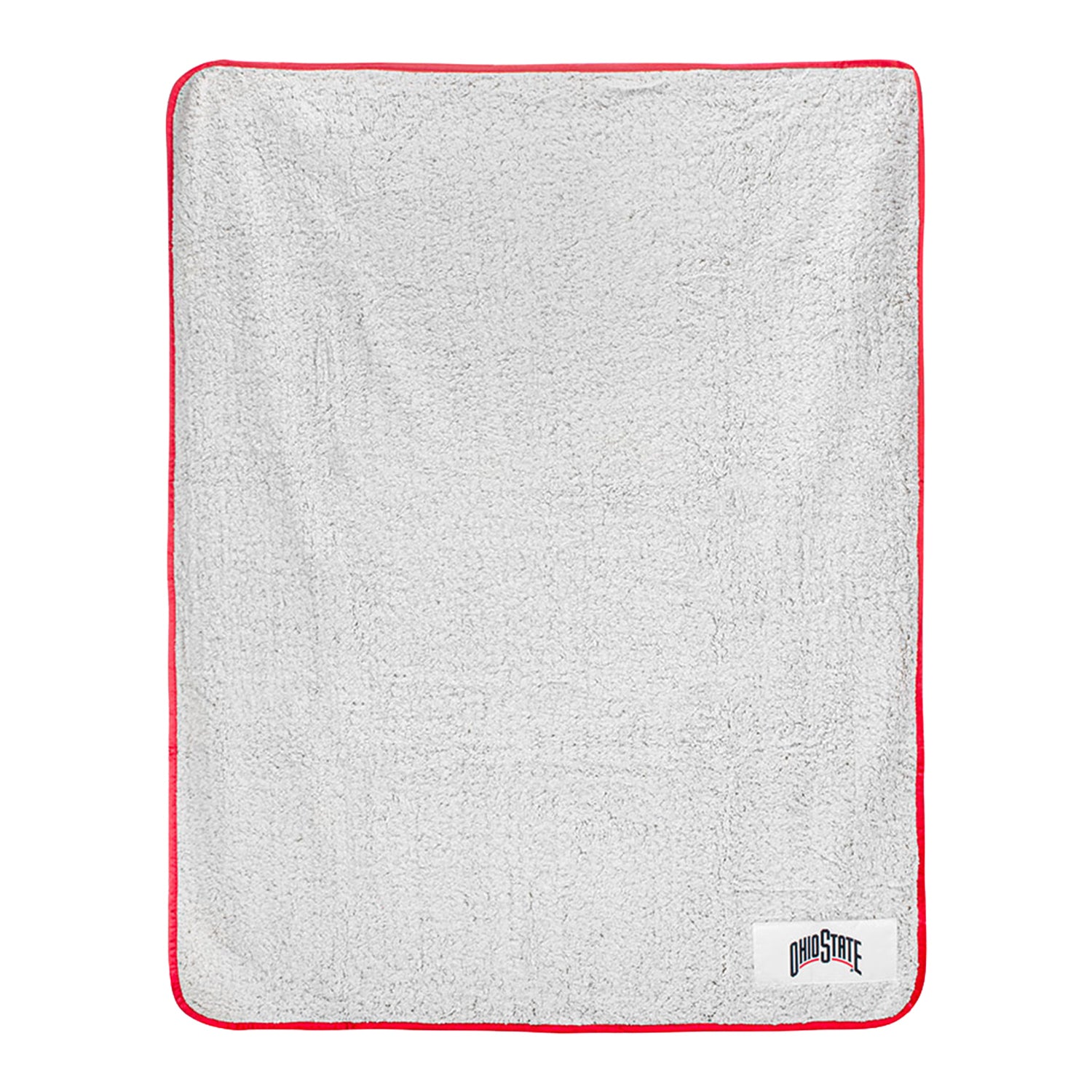 Ohio State Buckeyes Sherpa Frosty Blanket Shop OSU Buckeyes