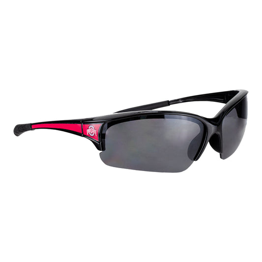 Ohio State Buckeyes Sport Sunglasses - In Scarlet - Angled Right View