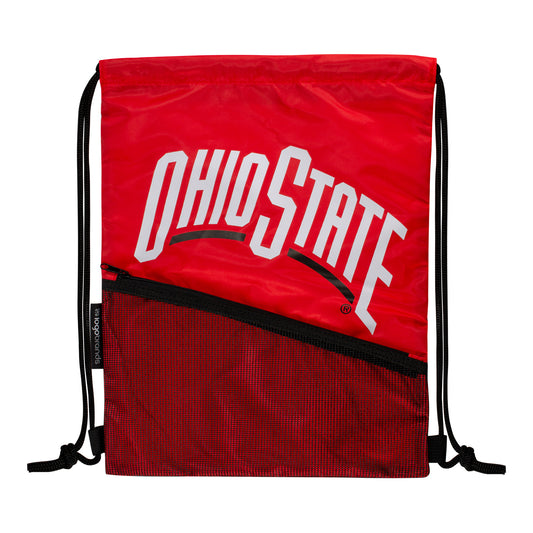 Ohio State Buckeyes Tilt Backsack - In Scarlet - Front View