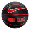 Ohio State Buckeyes Nike Full Size Rubber Basketball - Back View