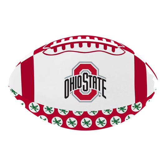 Ohio State Buckeyes 8" Soft Touch Football - Front View