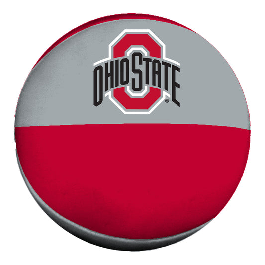 Ohio State Buckeyes 4" Soft Touch Basketball - Front View