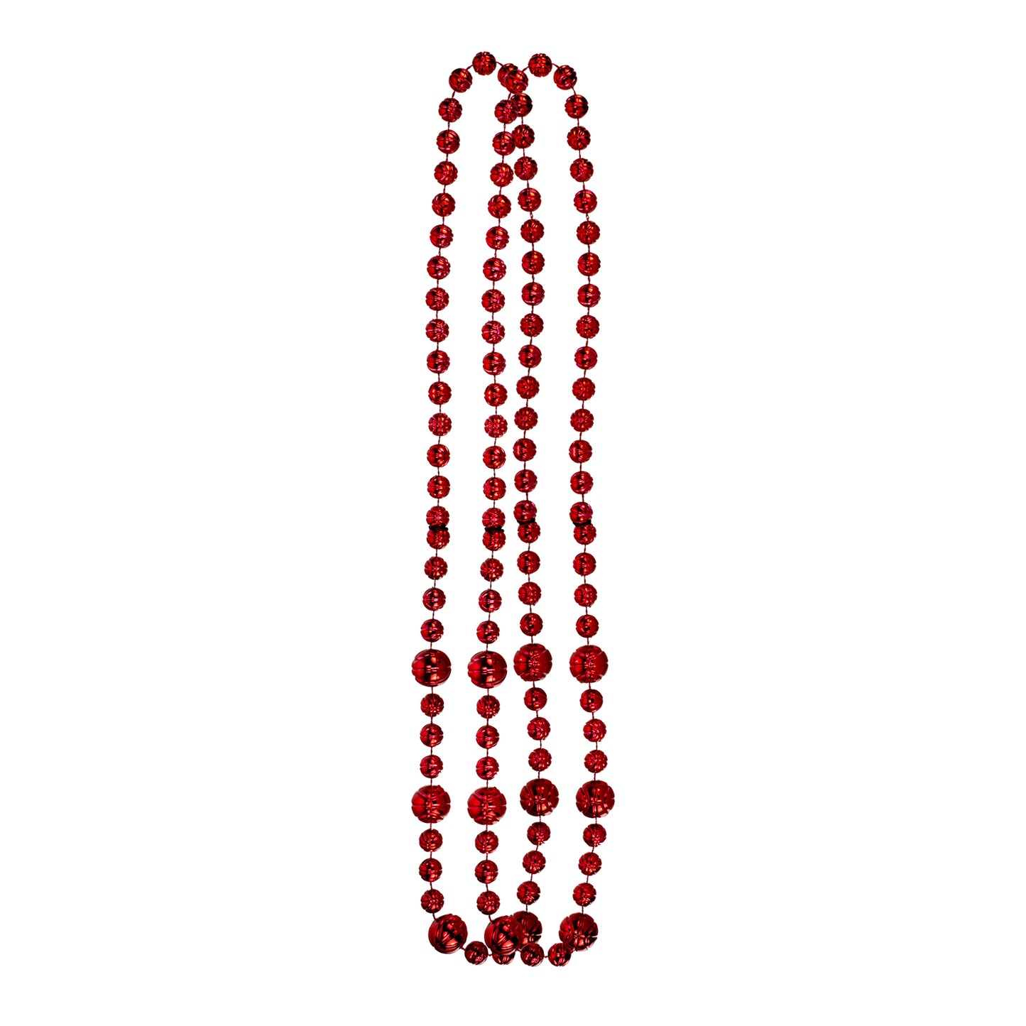 Ohio State Buckeyes 2 Pack Scarlet Basketball Beads - Main View