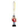 Ohio State Buckeyes Nutcracker Red Ornament - Front View