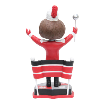 Ohio State Buckeyes Brutus TBDBITL Bobblehead - In Brown - Back View