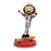 Ohio State Buckeyes Brutus Gymnastics Bobblehead - In Brown - Front View