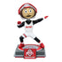 Ohio State Buckeyes Brutus Wrestling Bobblehead - In Brown - Front View