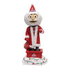 Ohio State Buckeyes Brutus Santa Bobblehead - In Brown - Front View