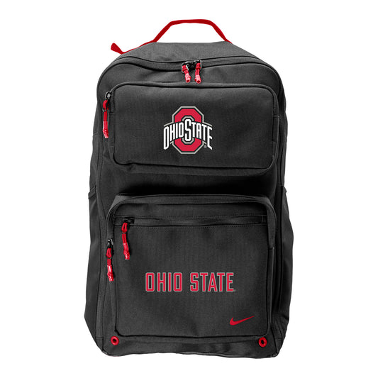 Ohio State Buckeyes Nike Utility Speed Backpack - Front View