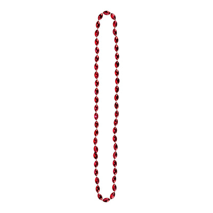 Ohio State Buckeyes Mini Football 2 pk Beads - Scarlet View