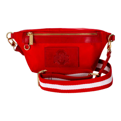 Ohio State Buckeyes Lusso Regan Fanny Pack - Front View
